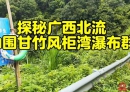 不惧杂草丛生！游客涌入北流山围甘竹村，只为探寻那处“野”瀑布