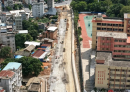 北流明瑞高中路段施工现场实拍！网友：什么时候才能修好？
